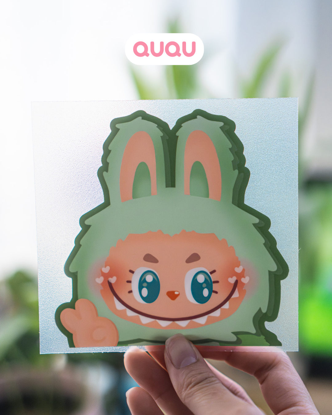 Labubu Peace Peeker