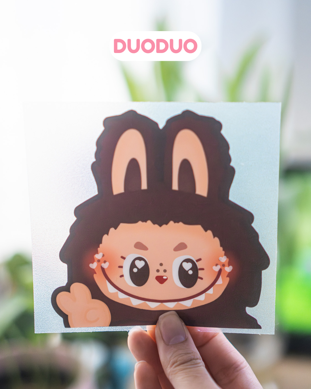 Labubu Peace Peeker