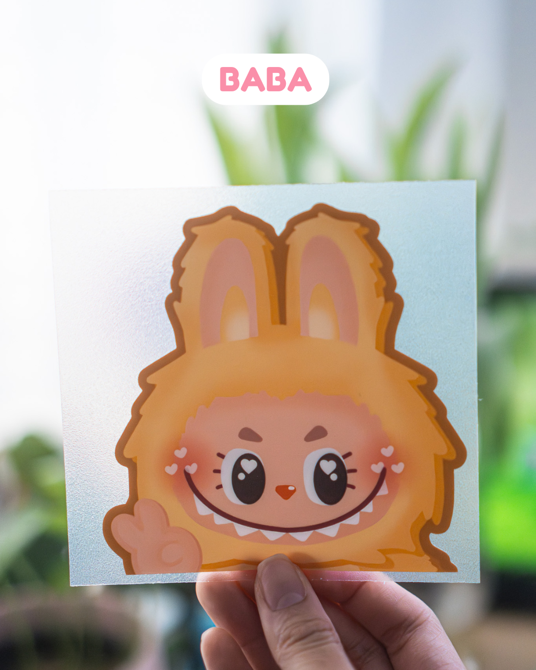 Labubu Peace Peeker