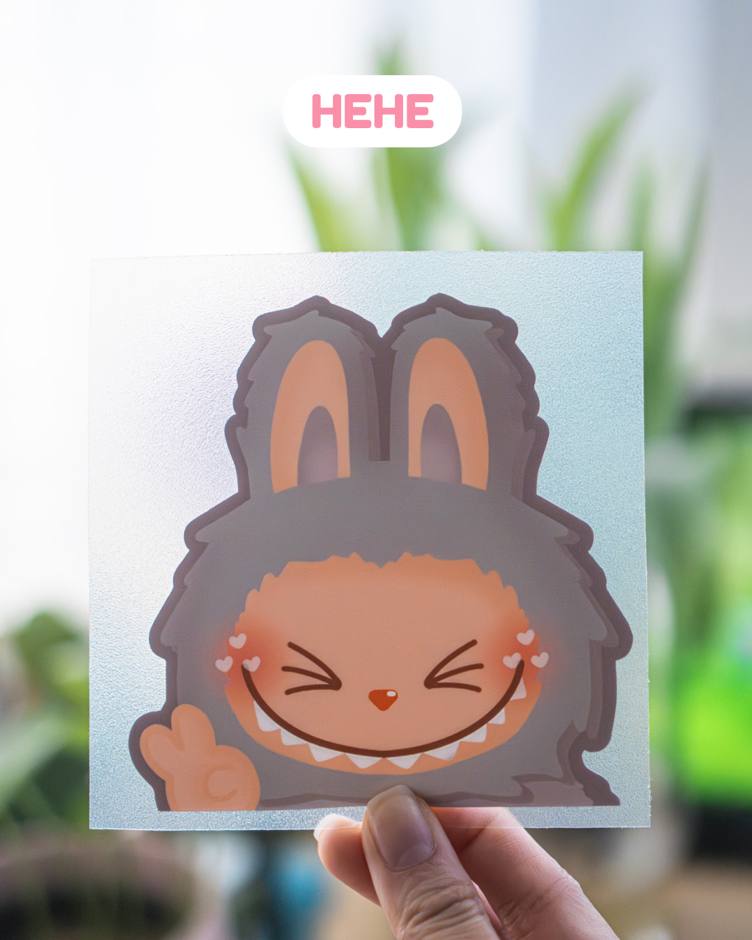 Labubu Peace Peeker