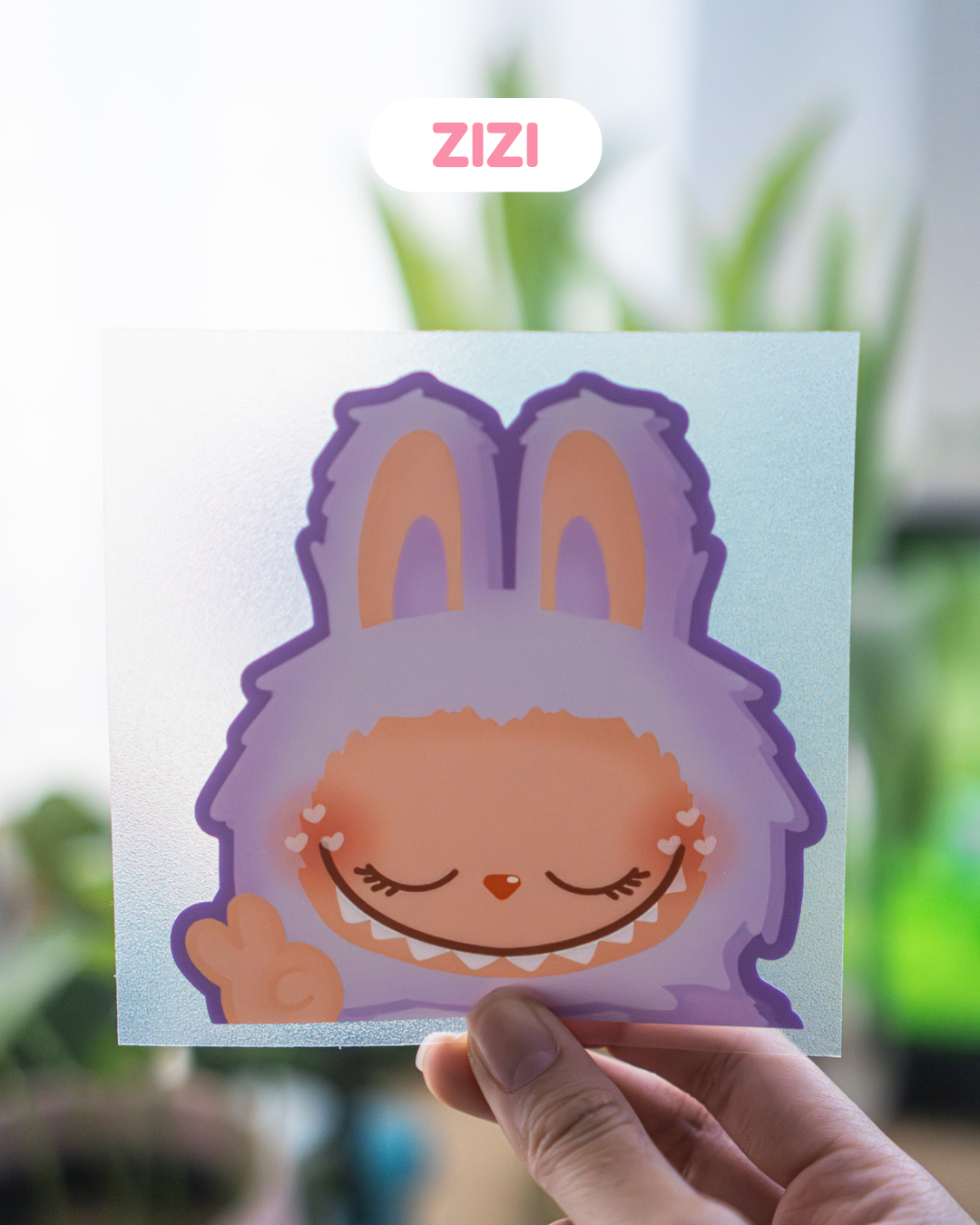Labubu Peace Peeker