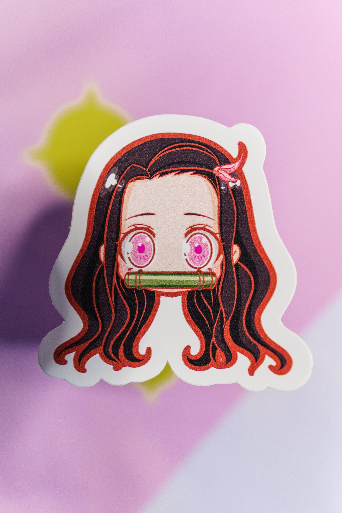 Chibi Demon Tanjiro Vinyl Sticker