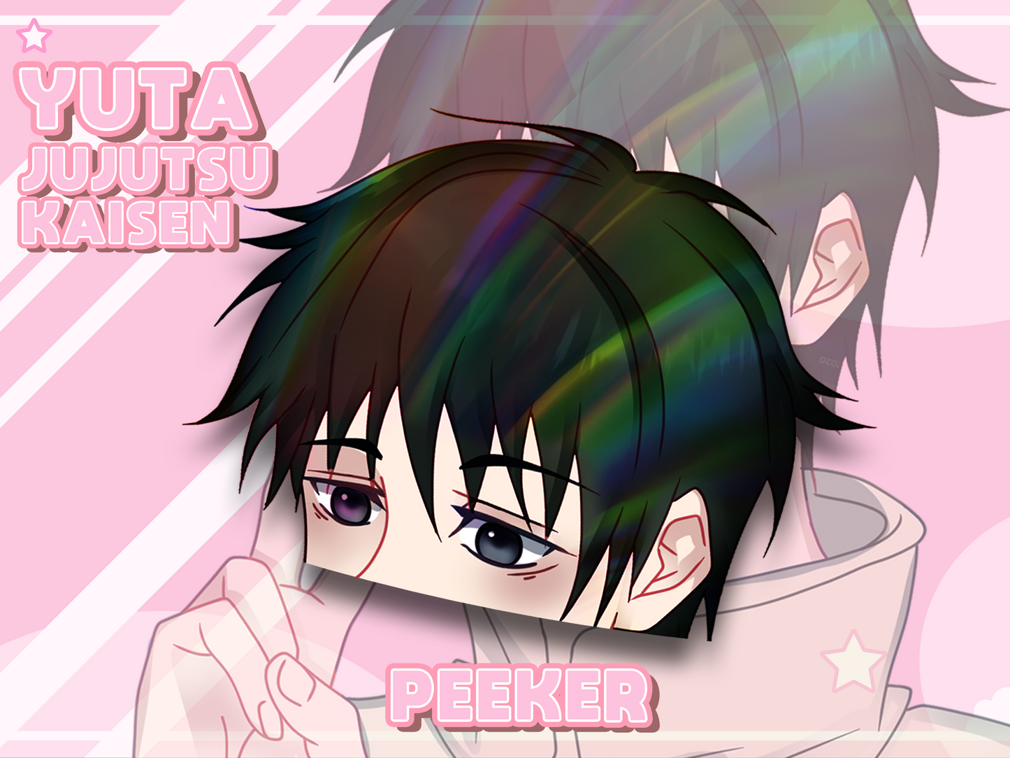 Jujutsu Kaisen Holographic Yuta Peeker